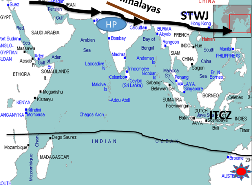 sub tropical jet stream