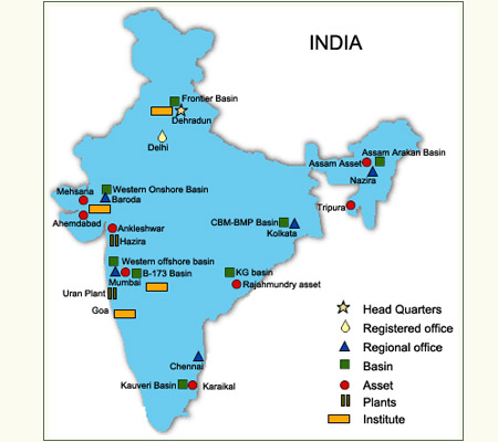Petroleum reserves of India