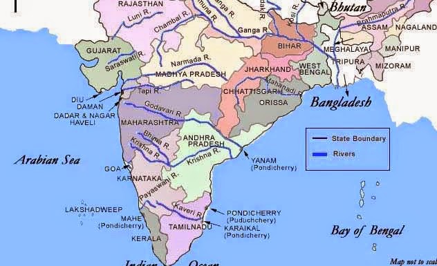 rivers of india