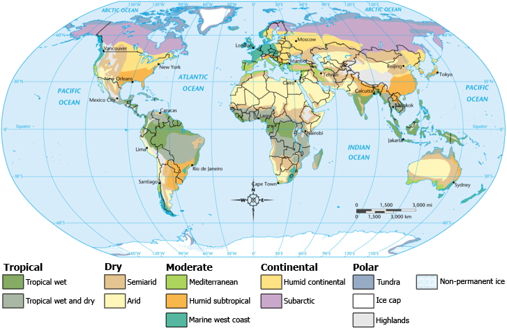 Climatic Regions Geography Upscfever