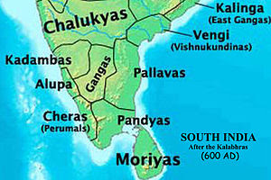 south India during 600AD