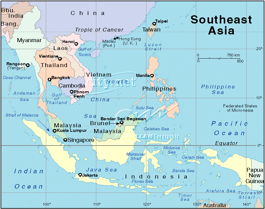 south east asia