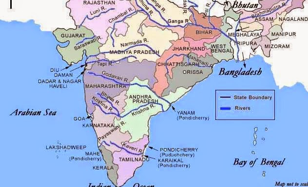 RIVERS OF INDIA - Geography - UPSCFEVER